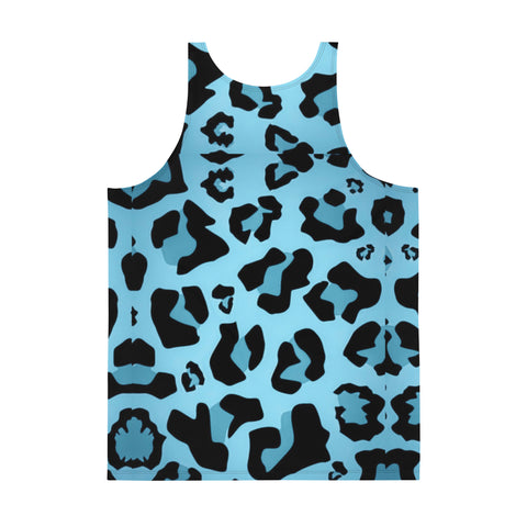 Touch Blue Unisex Tank Top